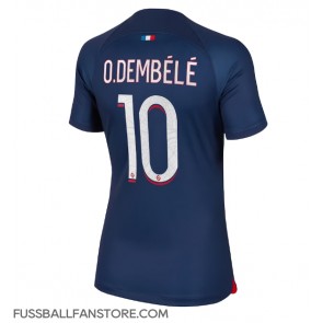 Paris Saint-Germain Ousmane Dembele #10 Replik Heimtrikot Damen 2023-24 Kurzarm